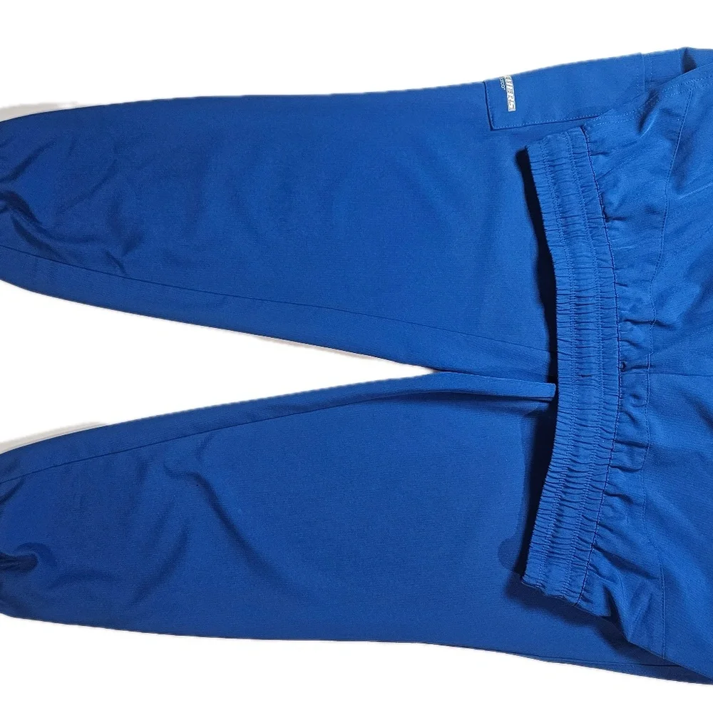 Skechers Pants Mens Large Blue Jogger‎ Scrub Uniform Athletic Stretch Drawstring